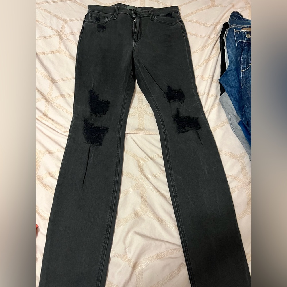Joes distress unworn premium authentic skinny jeans